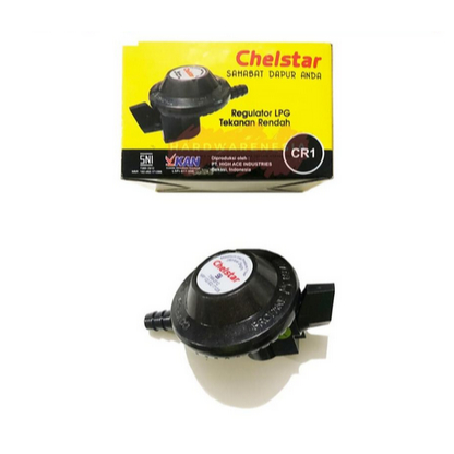 CHELSTAR Regulator LPG Gas Tekanan Rendah CR1 / Regulator Rumahan