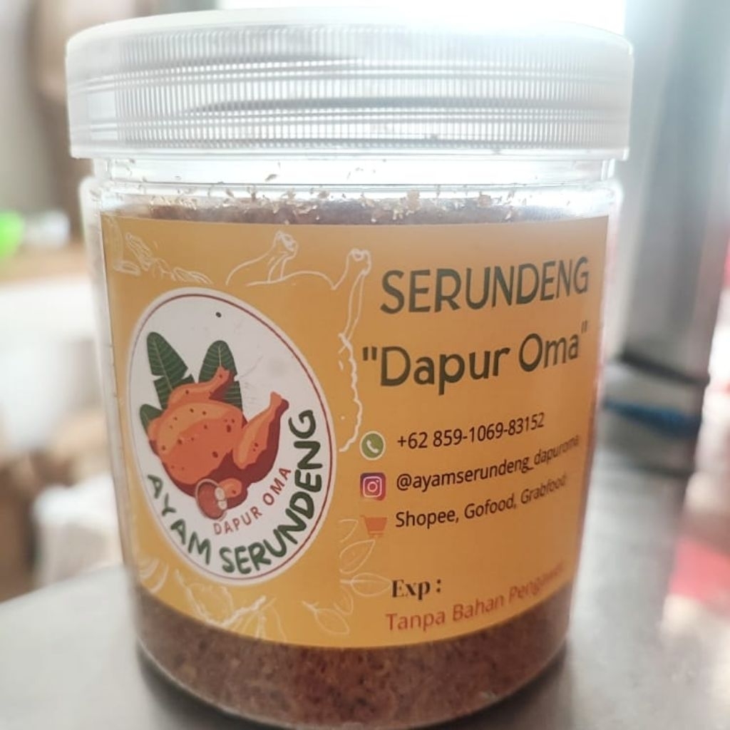 

serundeng "Dapur Oma