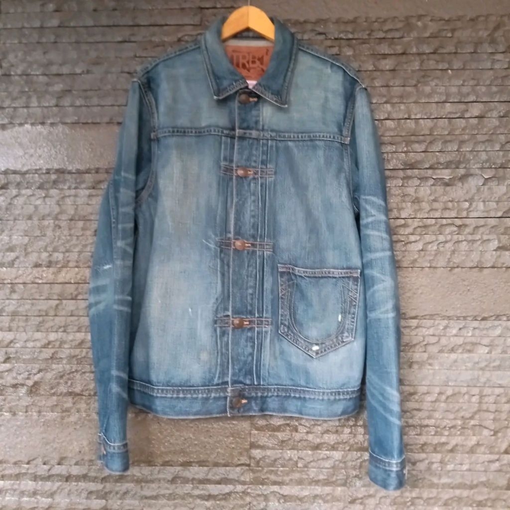 Jaket jeans pria True Religion