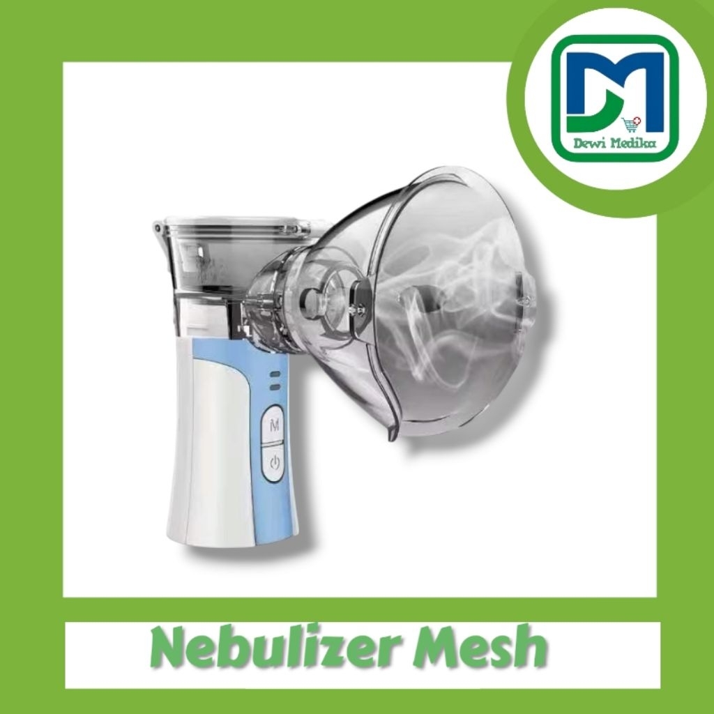 Nebulizer Portable NB06  Mesh Nebulizer Portable Inhalasi Pernapasan Alat Uap Asma