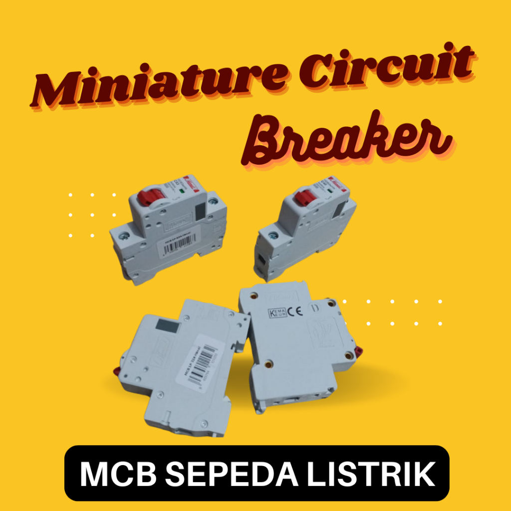 MCB Sekring Motor Listrik Sepeda Listrik