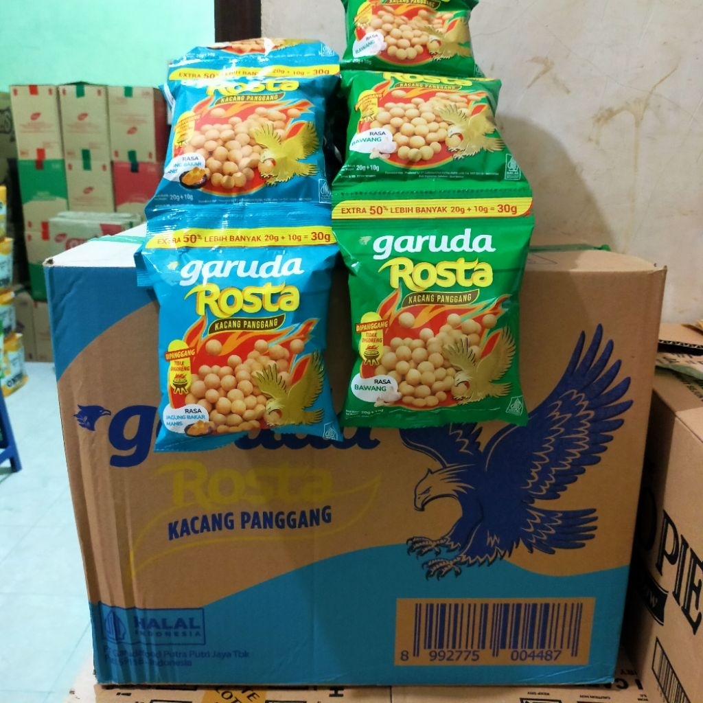 

Garuda Rosta isi 6x10 rasa bawang dan jagung bakar
