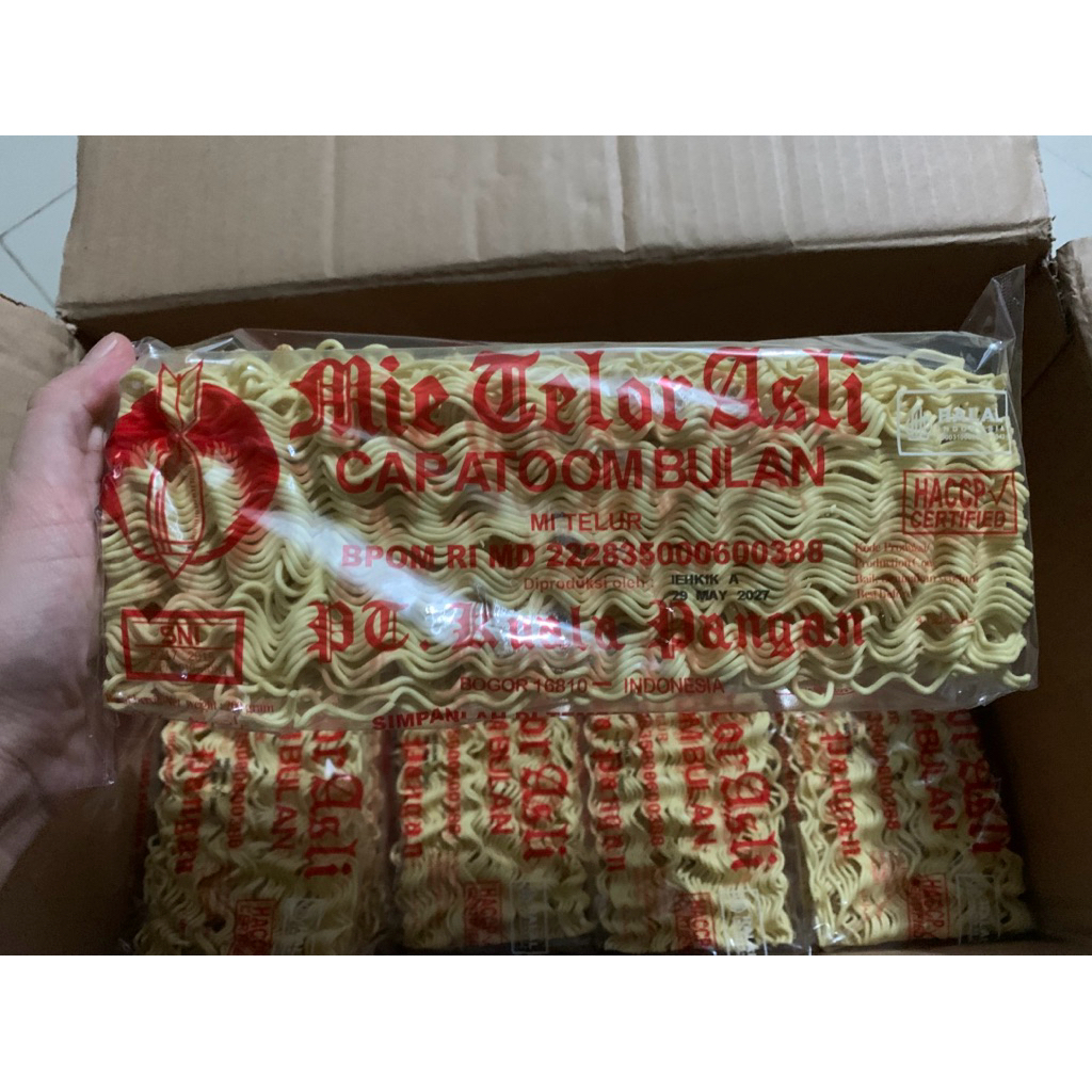 

MIE ATOM BULAN / PCS 200GR