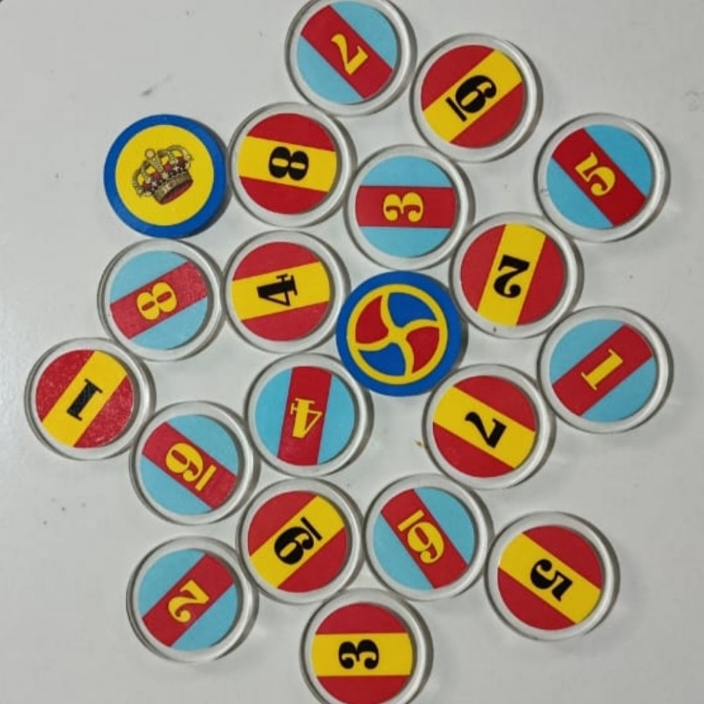 biji karambol 24 pcs diameter 4,5 CM