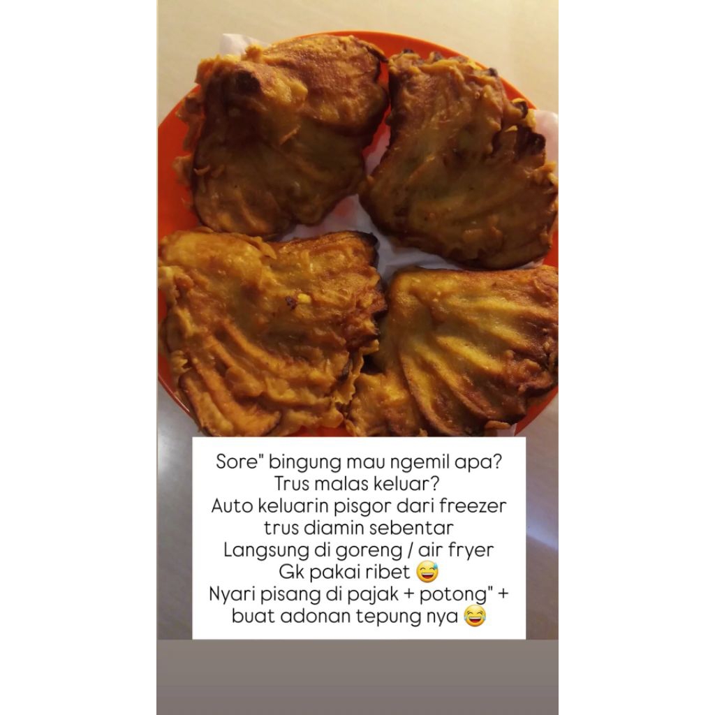 

Pisang Frozen / Pisang Goreng Frozen / Frozen Pisgor / Pisang Kepok / Pisang Goreng Frozen Fresh From Medan