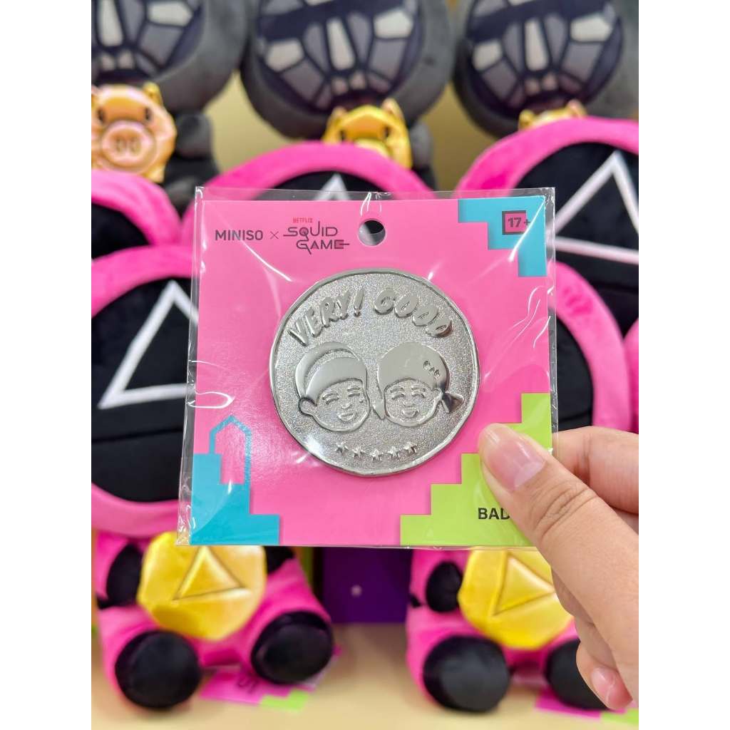 Badge Koin Squid Game