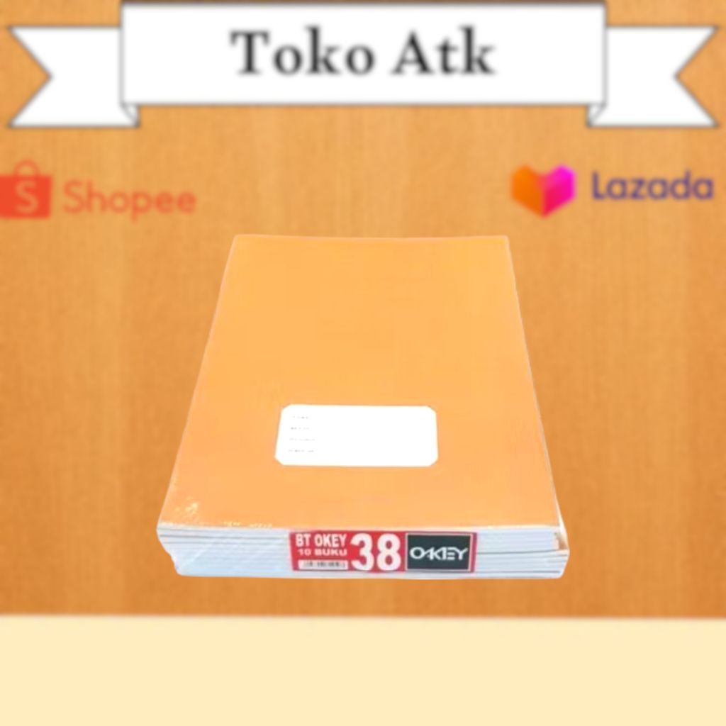 

1 pak buku tulis okey 38 lembar Kwarto