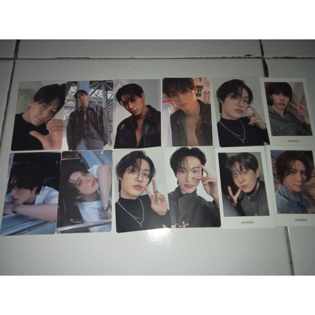 photocard official ateez