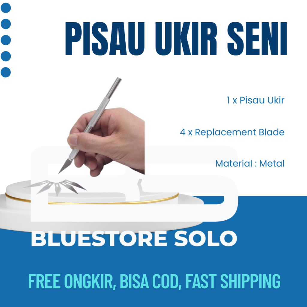 

Pisau Ukir Alat Kerajinan Seni Tajam Presisi Crafting Art Knife