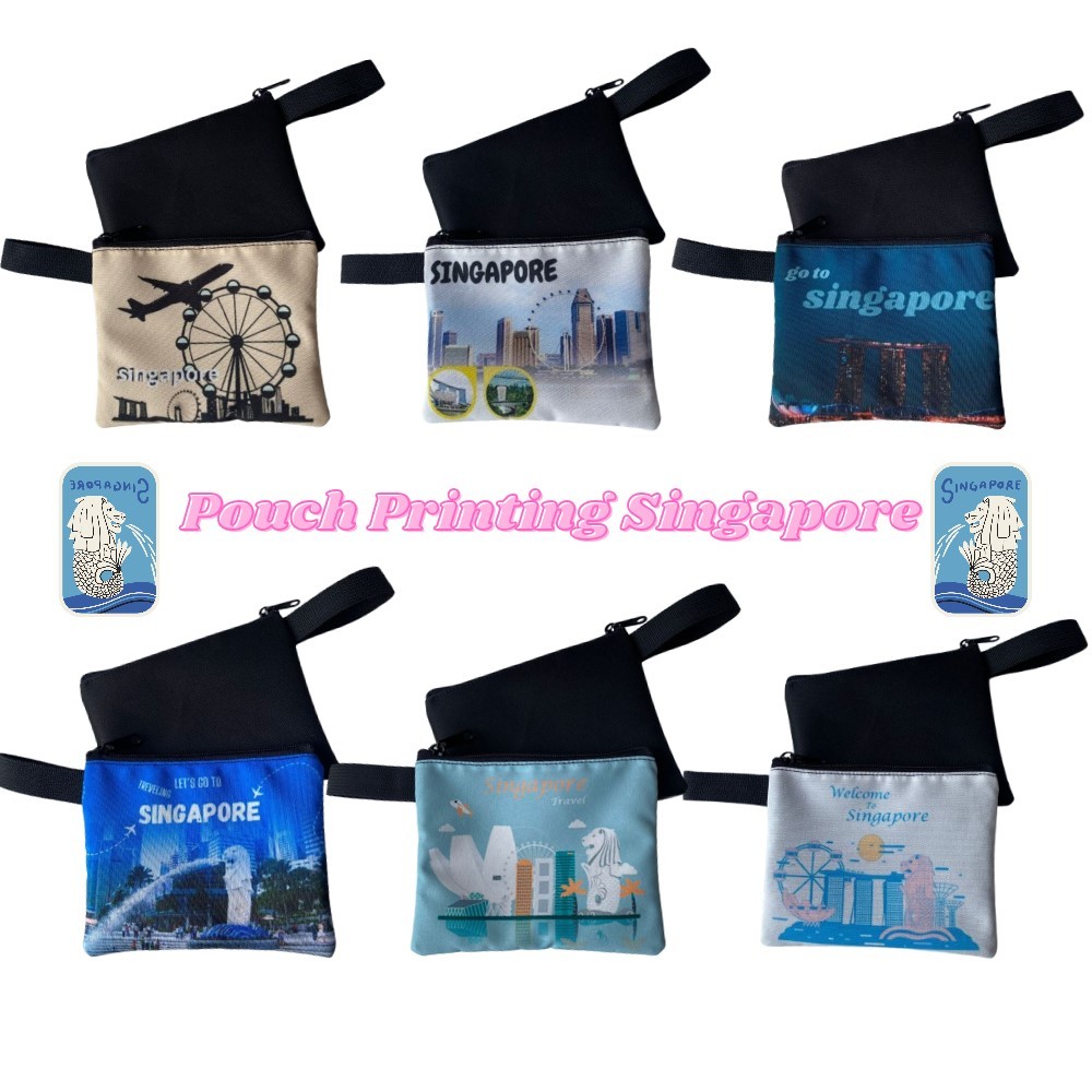 Dompet Wanita Dompet Koin Mini Dompet Souvenir Singapore