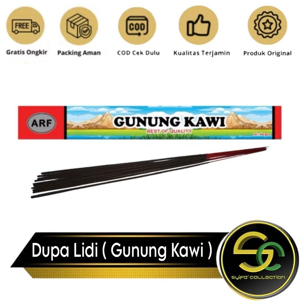 Bukhur Lidi Aroma Gunung Kawi | Bukhur Lidi | Dupa Hio | Dupa Stick