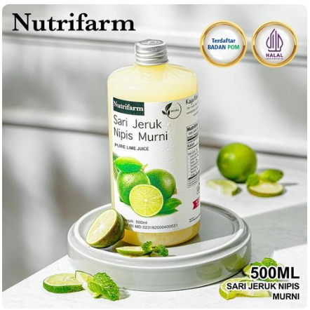

NUTRIFARM SARI JERUK NIPIS 500ML Murni
