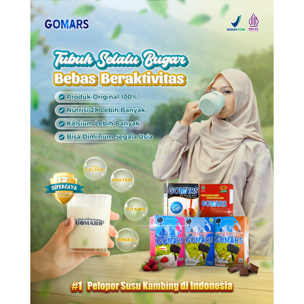 

Gomars Susu Kambing Etawa