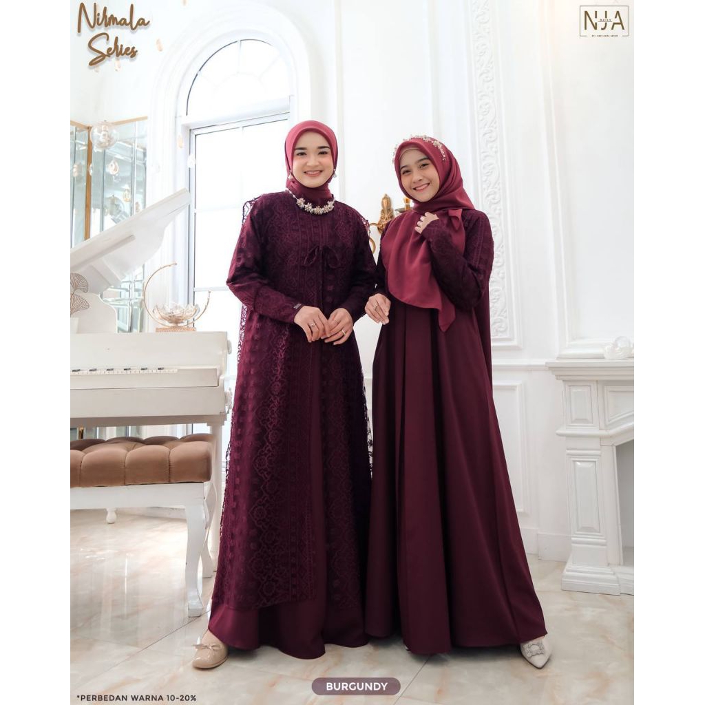 NIRMALA DRESS BY NJA/ GAMIS KONDANGAN FREE HIJAB