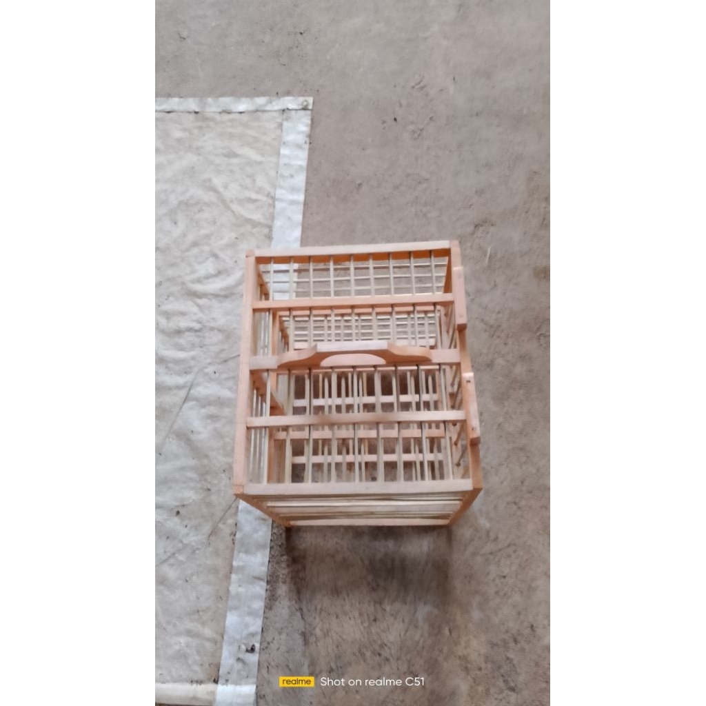 KANDANG DONDANG BURUNG DARA MERPATI 2 PINTU SUDAH DIRAKIT