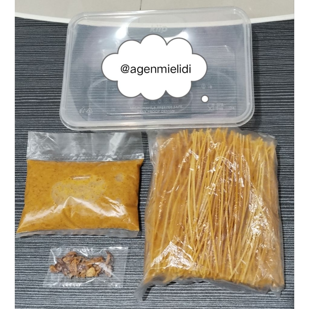 

Mie lidi bumbu basah 200grm