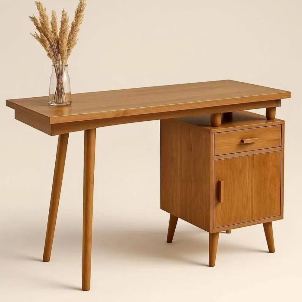 Meja Belajar Jati Meja Minimalis Jati Meja Kantor Minimalis Kayu Jati Solid