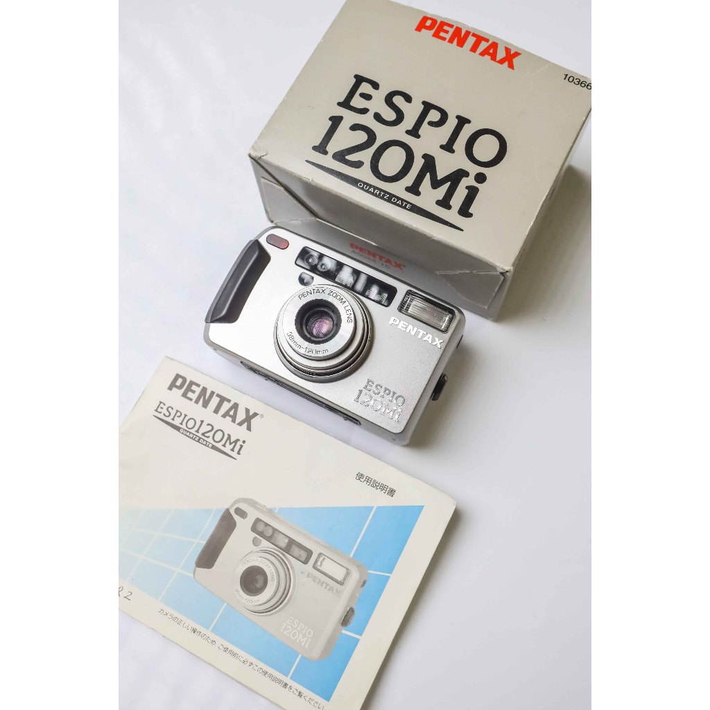 Kamera Analog Pentax Espio 120Mi New Old Stock  Mulus Sekali
