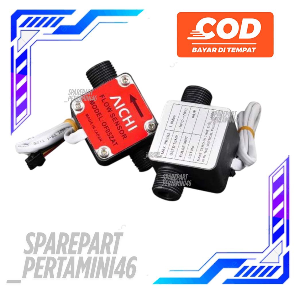 Flowsensor Aichi - Sensor Pom Mini Pertamini Flow Sensor Aichi 1/2 Inch