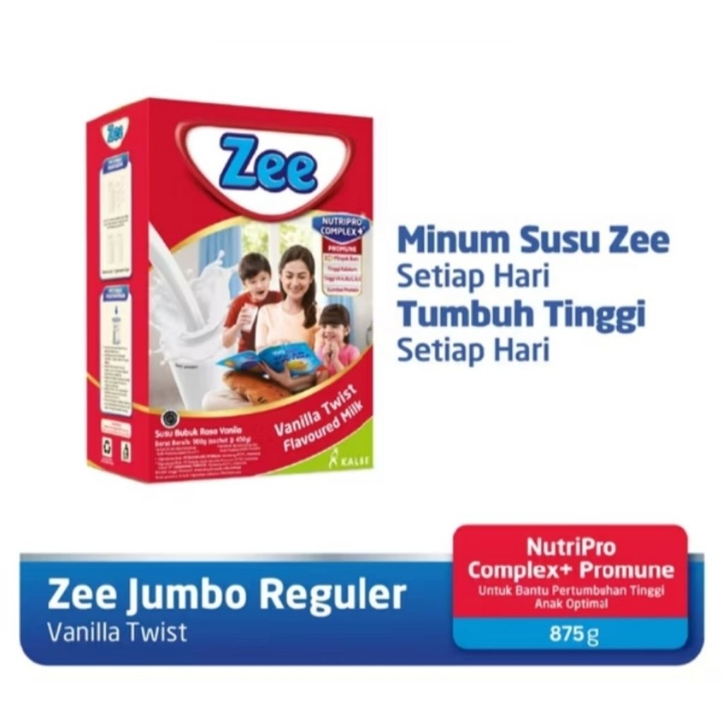 

SUSU ZEE ZEE VANILLA SUSU ANAK 875GR