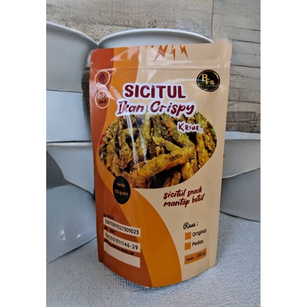

SiCitul IKAN KRISPI IKAN CRISPY BABY FISH CRISPY 100 gram berukuran Sedang Ikan Goreng Alami tanpa Pengawet