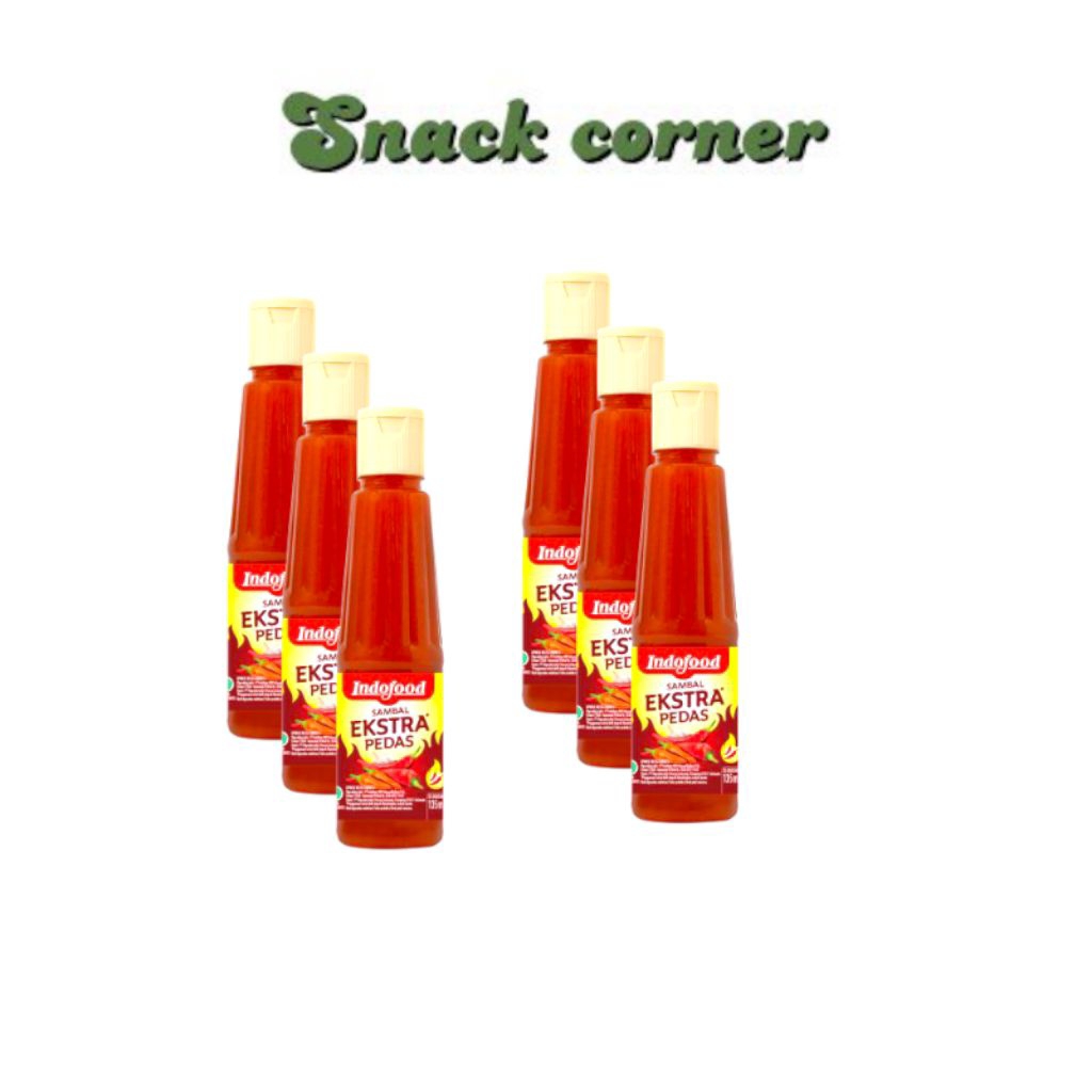 

Paket 6 PCS SAOS CABE 135 ML INDOFOOD BEST SELLER