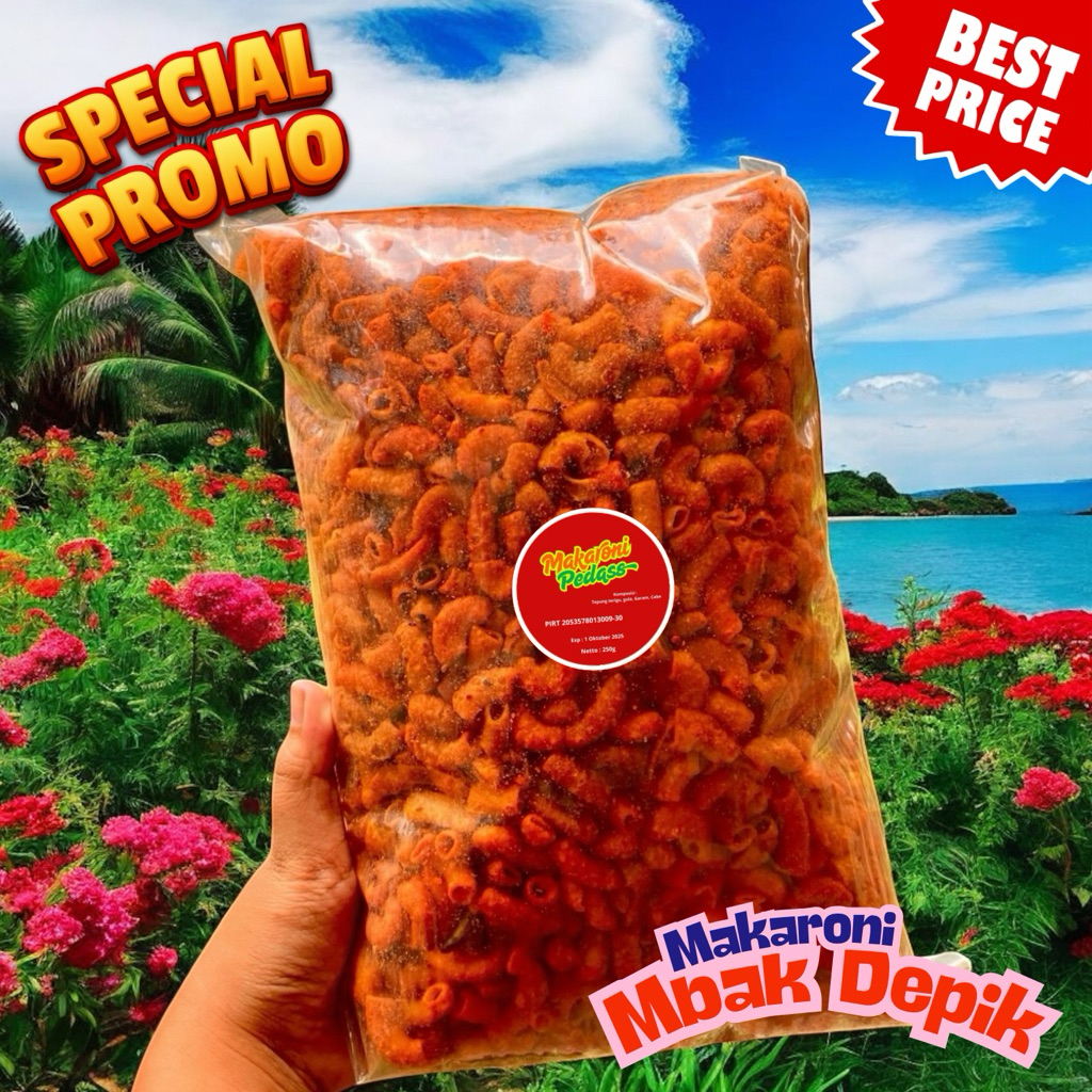 

Makaroni Pedas Meledak 250gr – Solusi Ngemil Hemat & Nikmat