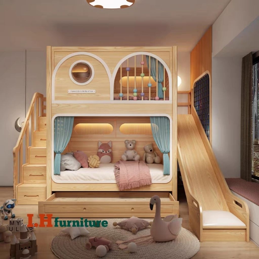 Tempat tidur minimalis , tempat tidur anak cewek cowok , tempat tidur tingkat , tempat tidur anak pr