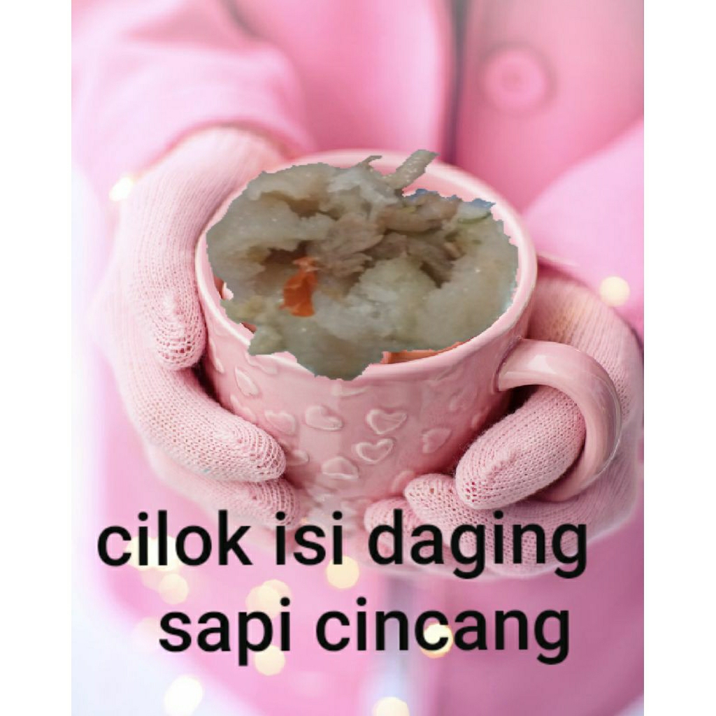 

cilok isi daging sapi cincang butir by aishamry frozen food