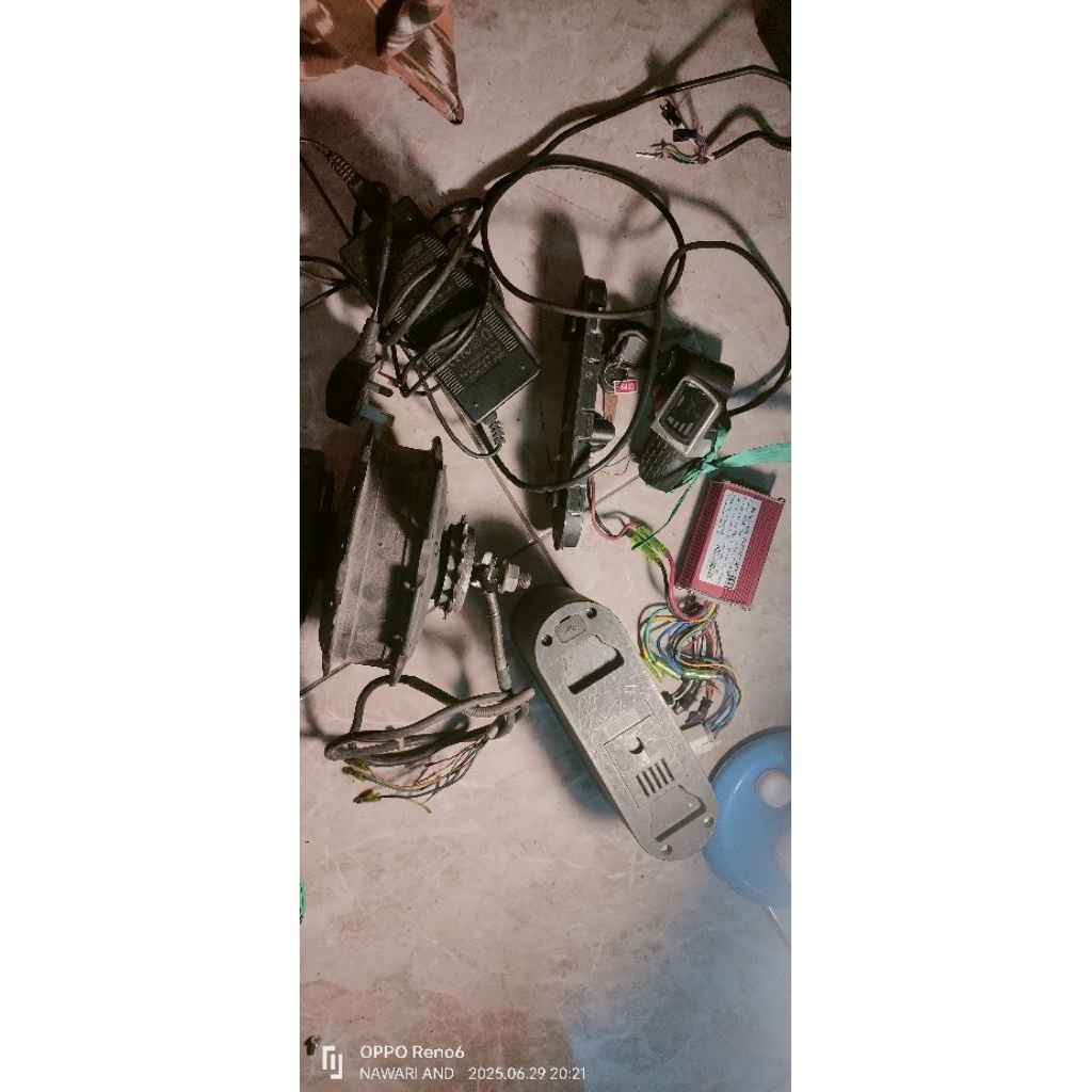 dinamo BLDC bekas sepeda listrik 36V-180W