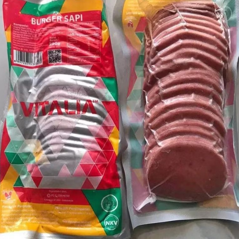 

Beef Burger Vitalia 280gram isi 20pcs