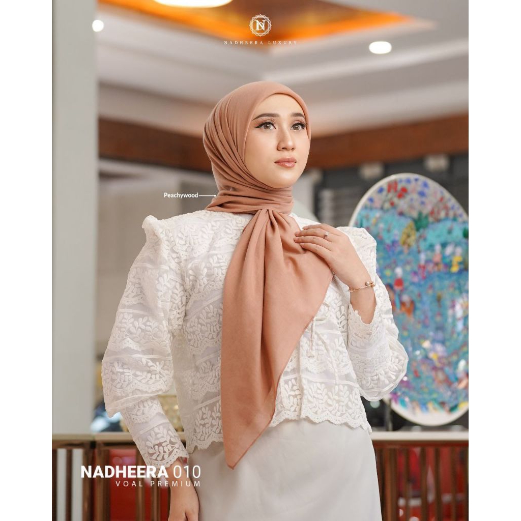 HIJAB VOAL NADHEERA 010 BY NADHEERA LUXURY