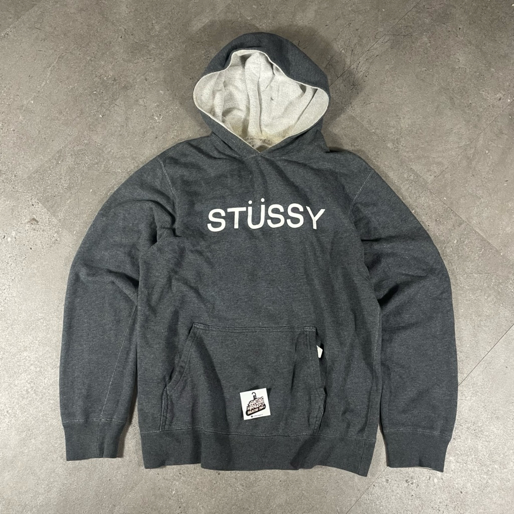 hoodie stussy vintage revesible second