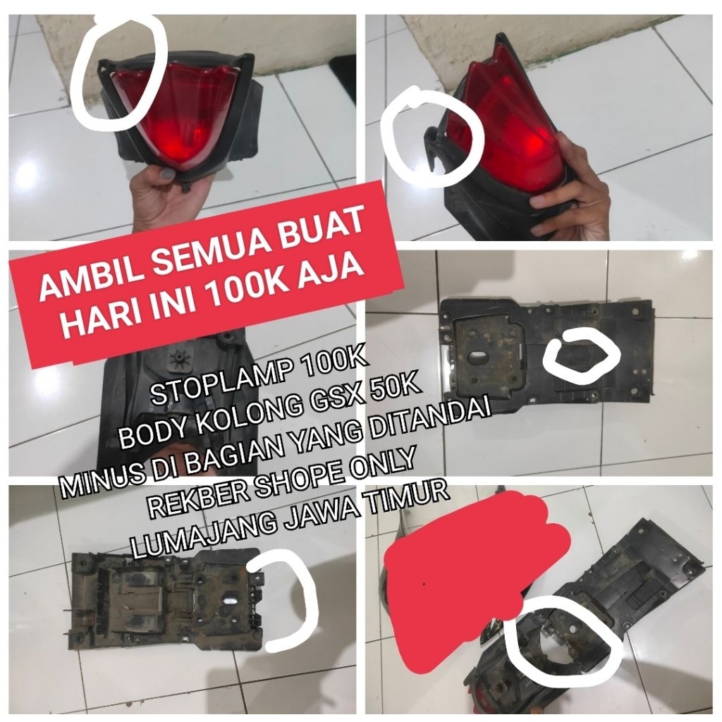 sparepart copotan gsx