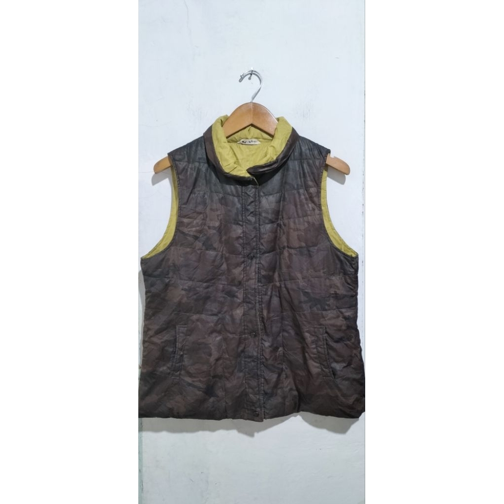 Rompi Vest Jaket Parasut Motif Army Cakep