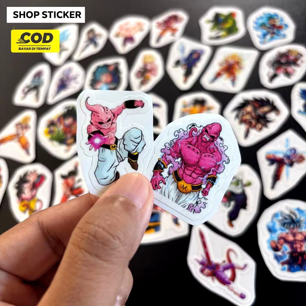 

Stiker Anime Karakter di Serial Dragon Ball Z - Sticker case hp & Laptop/Stiker anime murah