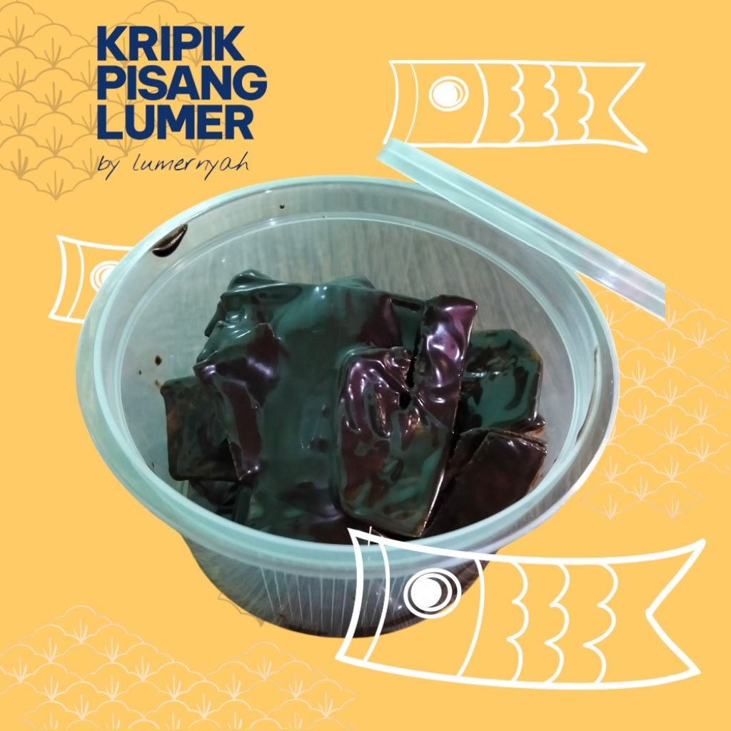 

by Lumernyah-Kripik Pisang Lumer Rasa Coklat isi 150gr