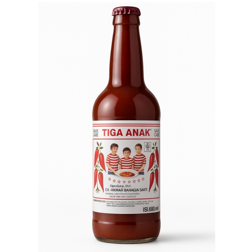 

saus sambel tiga anak 600