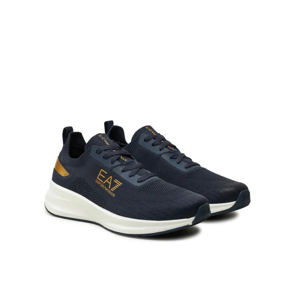 SNEAKERS PRIA - ARMANI EMPORIO EA7 LIFESTYLE NAVY ORIGINAL AUTHENTIC
