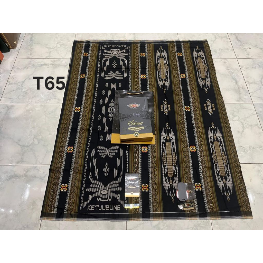 Sarung Ketjubung Platinum TIS Gold