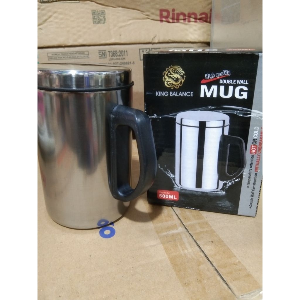 MUG STAINLESS / GELAS, CANGKIR STAINLESS TAHAN PANAS DAN DINGIN
