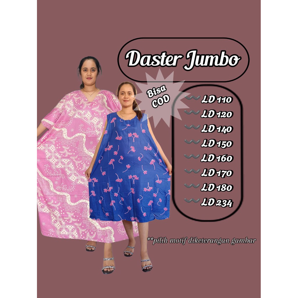 DASTER LD 120/140/150/160/170/180/234 SUPER JUMBO