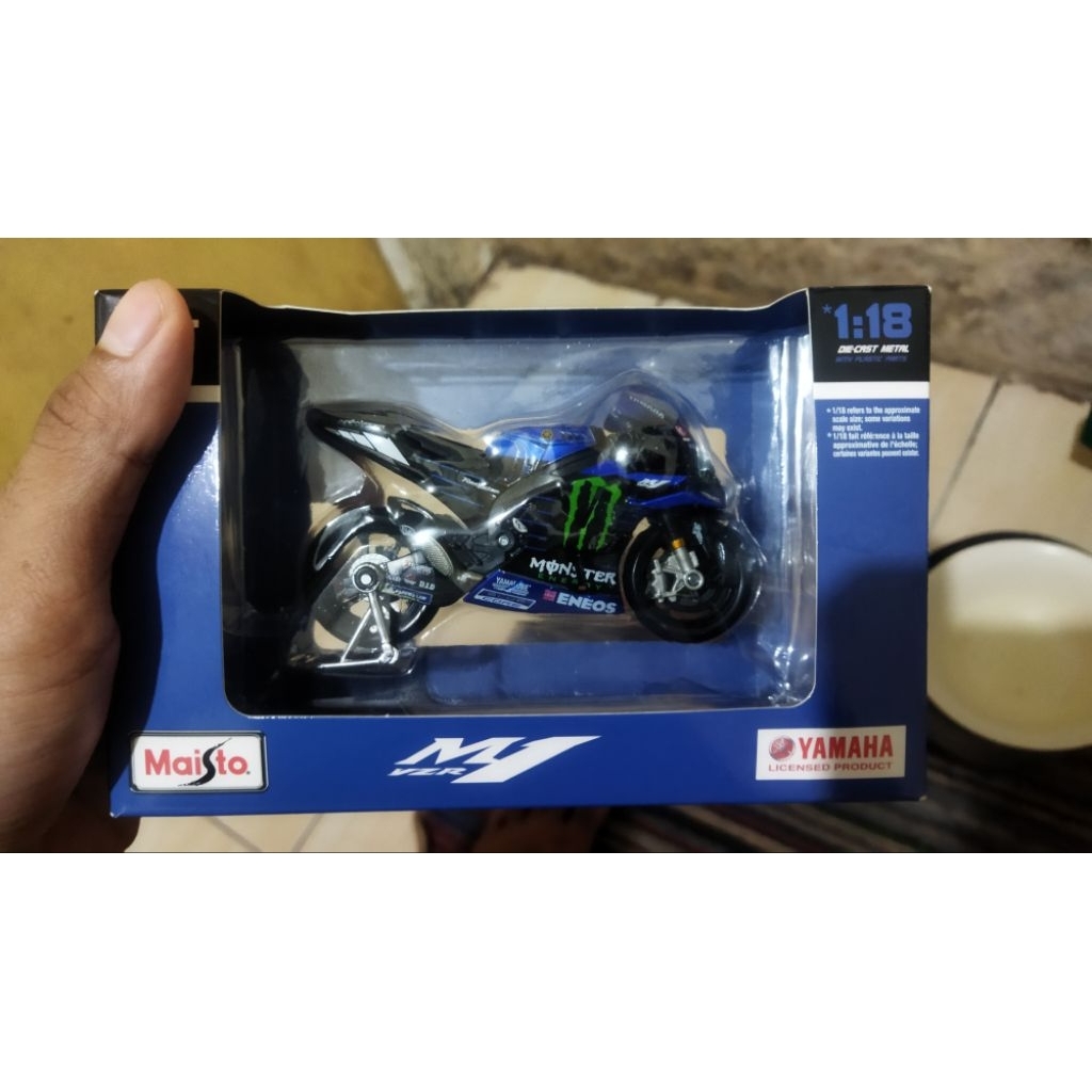 Diecast Motogp Maisto Fabio Quartararo Yamaha 2022