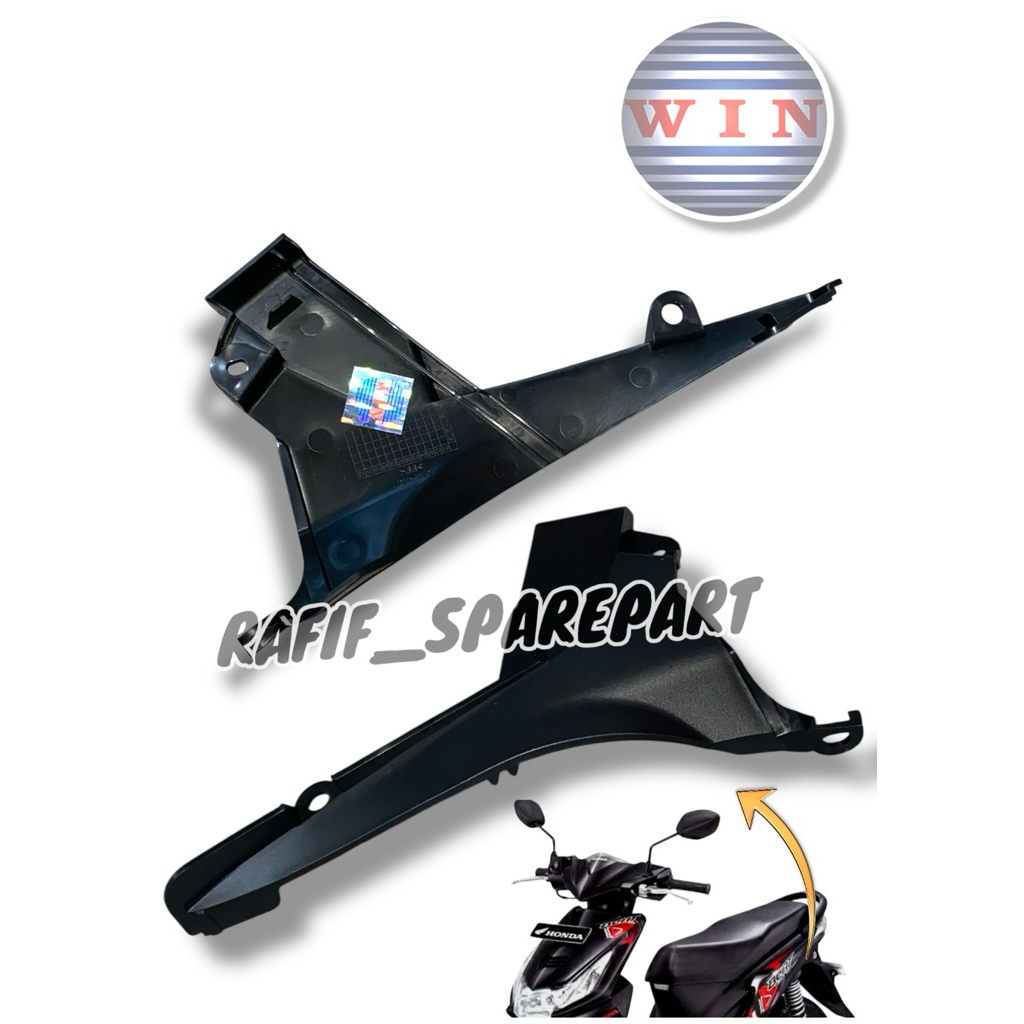 COVER TUTUP SHOCK BELAKANG HONDA BEAT KARBU COVER TUTUP SHOK BELAKANG BEAT ORGINAL WIN