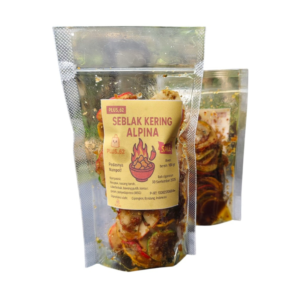 

Sebring kerupuk kering-seblak kering kriuk Gurih teman nasi cemilan pedas original murah sudah izin PIRT.