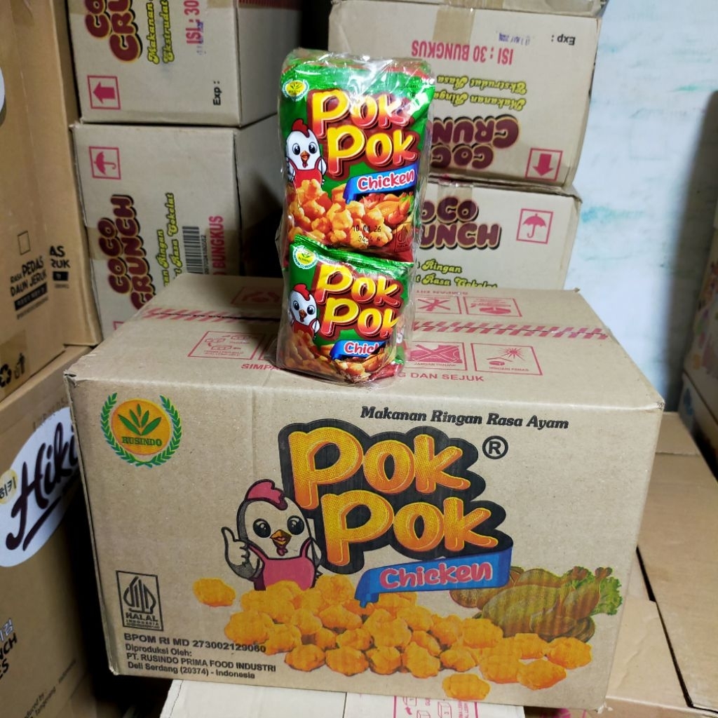 

Snack Pok pok chicken isi 6x20