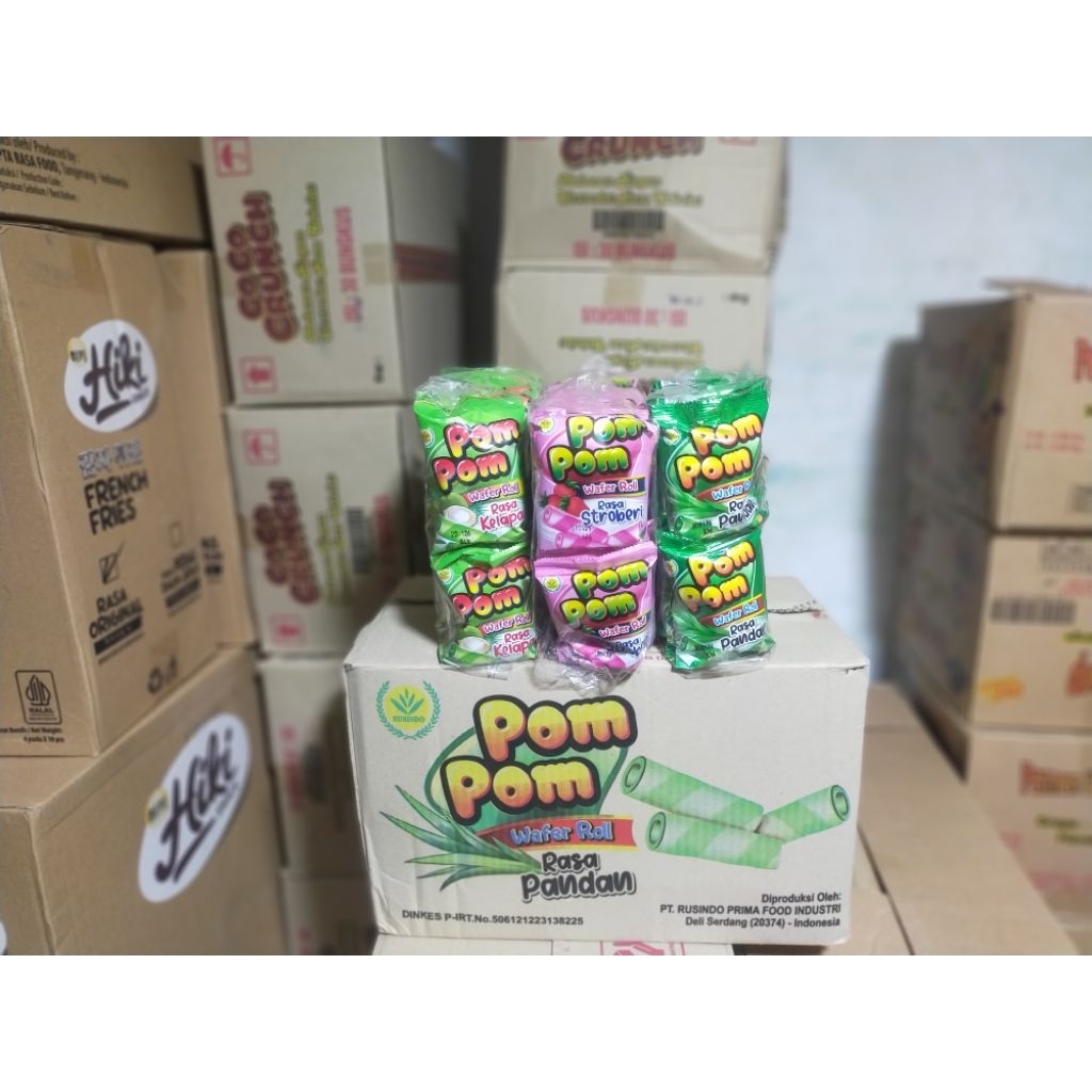 

Snack Pom pom isi 120