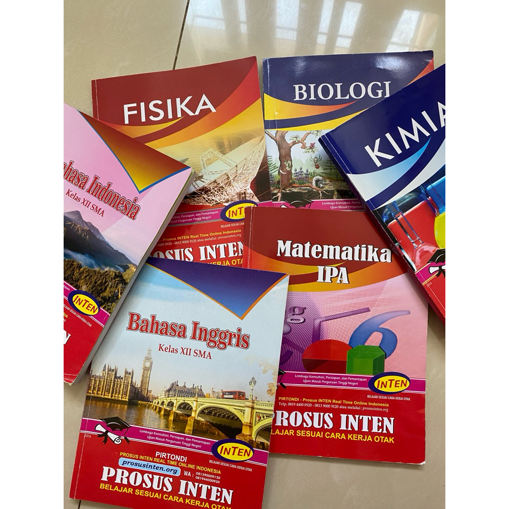 

Preloved Buku Inten TKA IPA 2024/2025