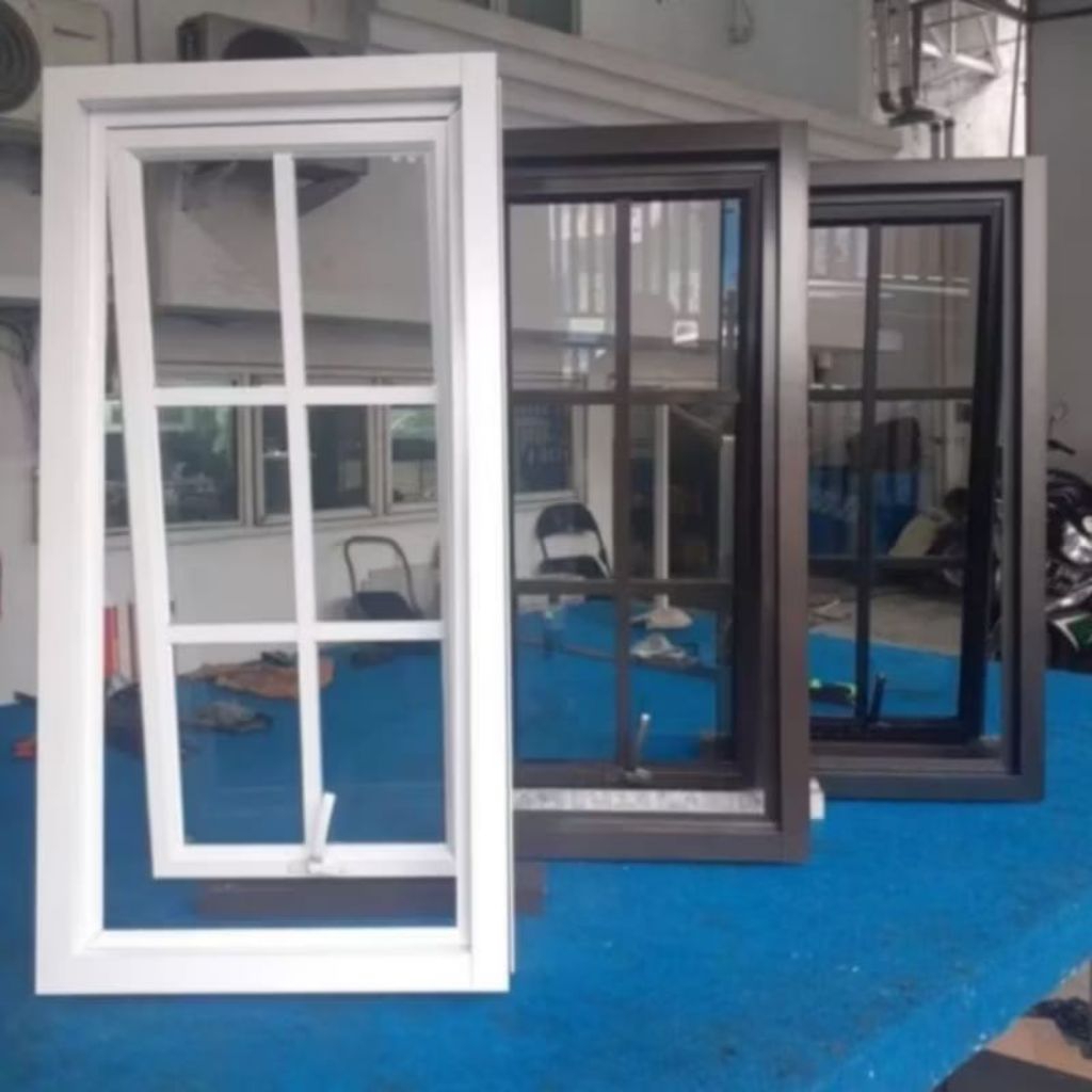 jendela +kusen jendela aluminium 3in