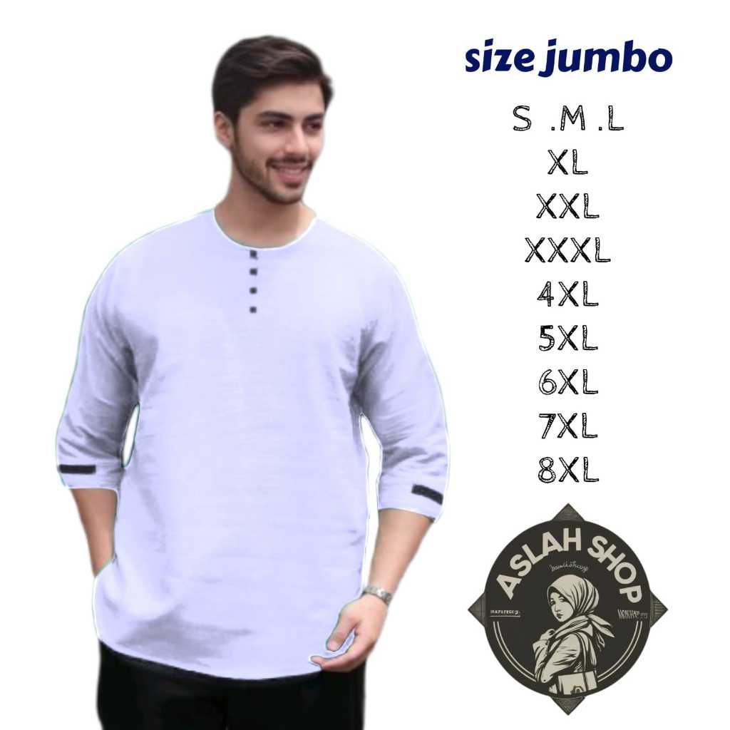 KOKO KURTA BAJU KOKO BIG SIZE JUMBO BAJU KOKO MUSLIM